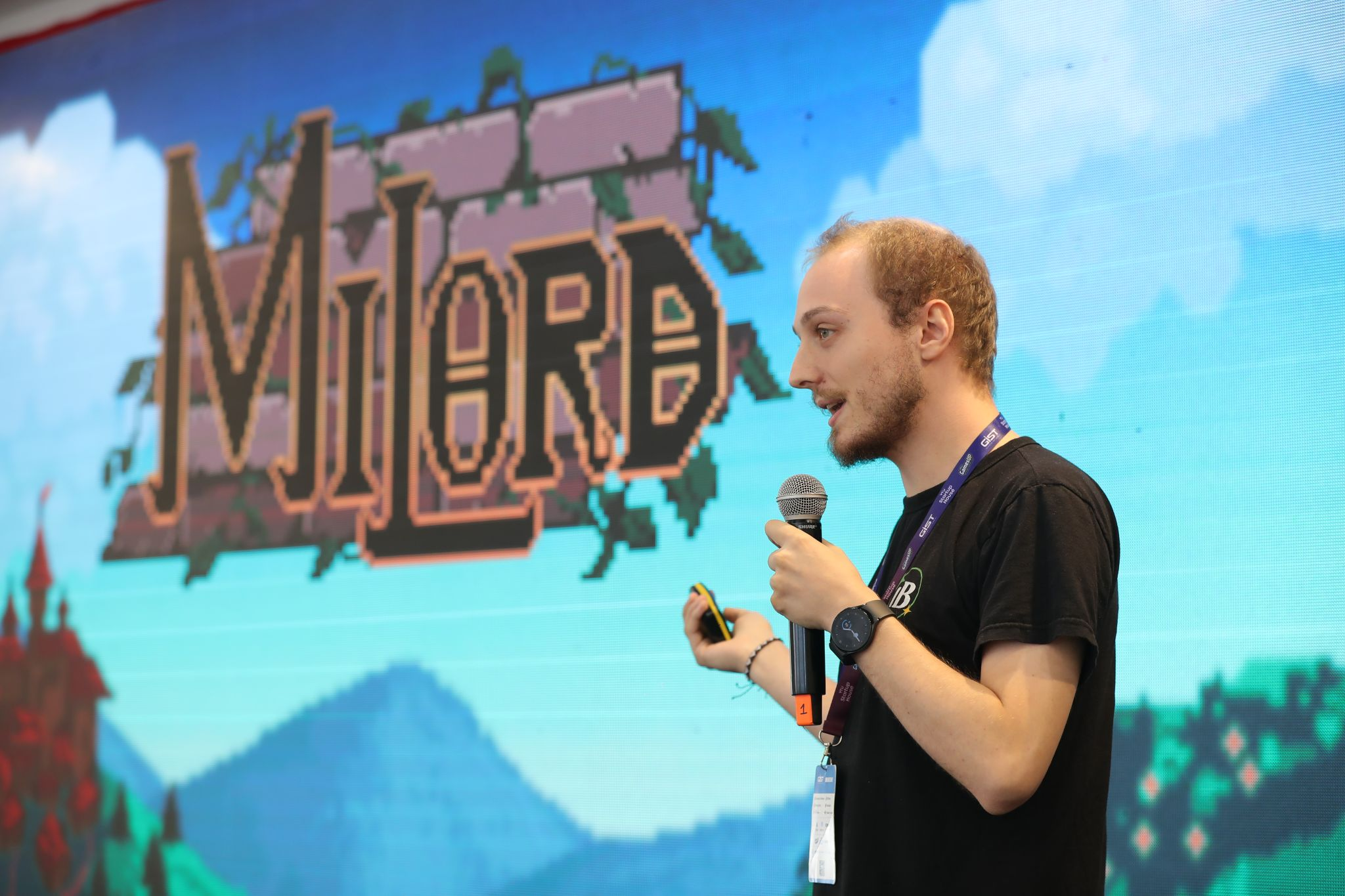 Tufan Tuğra İskender presenting MiLord